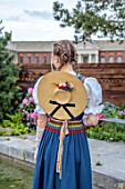 CHELSEA 2022: A SWISS SANCTUARY BY LILLY GOMM: GIRL WEARING TRADITIONAL SWISS COSTUME