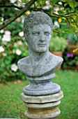 WOODCHIPPINGS  NORTHANTS: A CLASSICAL STONE BUST