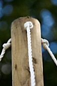 DESIGNER: CLARE MATTHEWS: POST TEPEE PROJECT - DETAIL OF ROPE AND KNOTS
