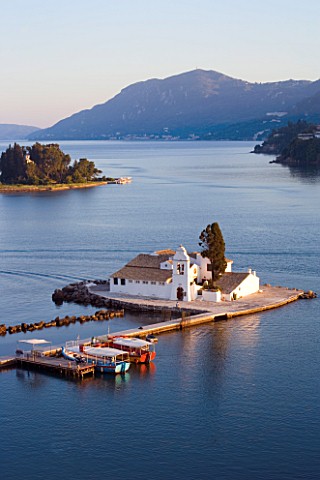 CORFU__GREECE_VIEW_OF_PONTIKONISSI_OR_MOUSE_ISLAND_AND_VLACHERNA_WITH_ITS_WHITE_CONVENT__AT_SUNSET