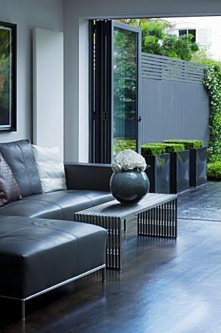 TANIA_LAURIE__LONDON_CONTEMPORARY_LIVING_AREA_WITH_GREY_LEATHER_SOFA__VASE_AND_COFFEE_TABLE__LEADING