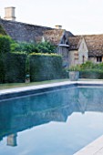 PRIVATE GARDEN, COTSWOLDS: DESIGNER ALISON HENRY - LAWN, SWIMMING POOL, FORMAL, WATER, CLASSIC,  ENGLISH,  GARDEN