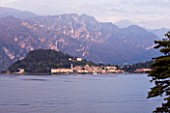 VILLA GIUSEPPINA  LAKE COMO  ITALY  -  VIEW FROM VILLA TO BELLAGIO