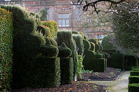 HOLKER_HALL__CUMBRIA_TOPIARY_HEDGES_IN_THE_FORMAL_GARDEN