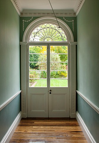 MORTON_HALL_WORCESTERSHIRE_FRENCH_DOOR_WITH_FANLIGHT_TO_SOUTH_GARDEN
