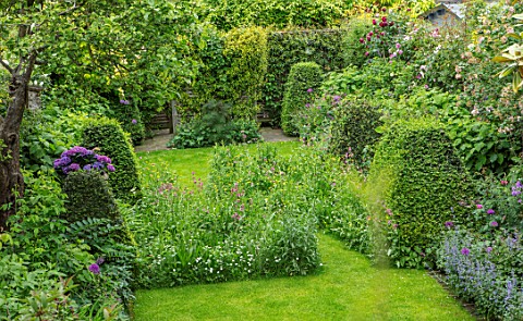 BUTTER_WAKEFIELD_HOUSE_LONDON_GARDEN_WITH_LAWN_STONE_CONTAINER_WITH_HYDRANGEA_WILDFLOWER_MEADOW_CLIP