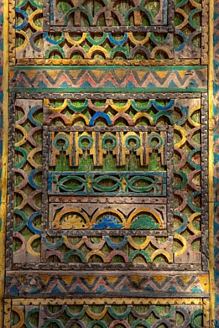 TAROUDANT_MOROCCO_DESIGNERS_ARNAUD_MAURIERES_AND_ERIC_OSSART__DETAIL_OF_OLD_DOOR