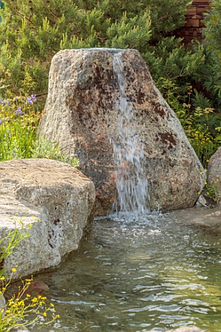 CHELSEA_2022_A_SWISS_SANCTUARY_BY_LILLY_GOMM_ROCKS_WATERFALL_POOL_POND