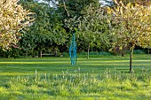 HELMINGHAM HALL, SUFFOLK: DAVID HARBER SUNDIAL