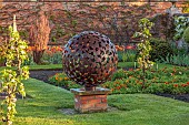 HELMINGHAM HALL, SUFFOLK: DAVID HARBER SUNDIAL