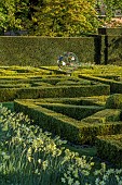 HELMINGHAM HALL, SUFFOLK: DAVID HARBER SUNDIAL