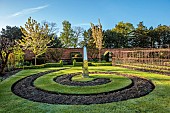 HELMINGHAM HALL, SUFFOLK: DAVID HARBER SUNDIAL