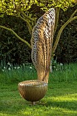 HELMINGHAM HALL, SUFFOLK: DAVID HARBER SUNDIAL