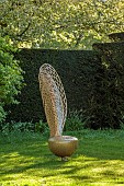 HELMINGHAM HALL, SUFFOLK: DAVID HARBER SUNDIAL