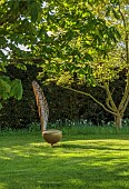 HELMINGHAM HALL, SUFFOLK: DAVID HARBER SUNDIAL