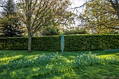 HELMINGHAM HALL, SUFFOLK: DAVID HARBER SUNDIAL