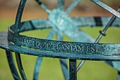 HELMINGHAM HALL, SUFFOLK: DAVID HARBER SUNDIAL