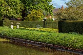 HELMINGHAM HALL, SUFFOLK: DAVID HARBER SUNDIAL