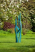 HELMINGHAM HALL, SUFFOLK: DAVID HARBER SUNDIAL