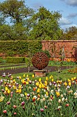 HELMINGHAM HALL, SUFFOLK: DAVID HARBER SUNDIAL