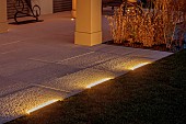 GARDEN, ITALY BY GPT STUDIO, FALL, AUTUMN, OCTOBER, PATIO, PAVING, LIGHTS BY 9010NOVANTADIECI, LIGHTING, NIGHT