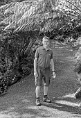 TREBAH GARDEN, CORNWALL, APRIL, HEAD GARDENER DARREN DICKEY