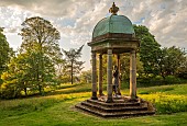 BOLESWORTH CASTLE, CHESHIRE, MAY, THE TEMPLE OF DIANA, FOLLY, FOLLIES