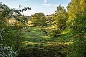 WOOTTON HALL, DERBYSHIRE: SPRING, MAY, COUNTRYSIDE, TREES