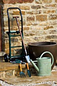TOOLS FOR PLANTING CONTAINERS - SECATEURS TROWEL  FORK  TROLLEY
