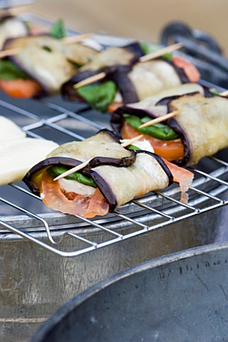 BARBEQUE_PROJECT_METAL_GRID_WITH_VEGETABLE_KEBAB_MADE_WITH_AUBERGINE__BASIL_LEAVES__MOZARELLA_AND_TO