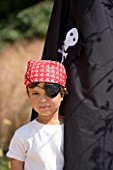 DESIGNER: CLARE MATTHEWS - CHILDRENS PARTY : BOY DRESSED AS A PIRATE