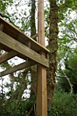 DESIGNER CLARE MATTHEWS: TREE HOUSE PROJECT - CROSS BARS AND UPRIGHT ON TREEHOUSE