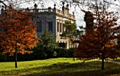 BRODSWORTH HALL  YORKSHIRE. ENGLISH HERITAGE. THE HALL WITH BEECH TREES