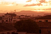 SUITE.DO. VIEW OF CAMPO ROOFTOPS AT DAWN. MALLORCA  SPAIN