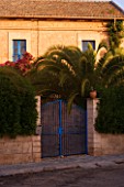 SUITE.DO. BLUE METAL GATE  SES SALINAS. MALLORCA  SPAIN