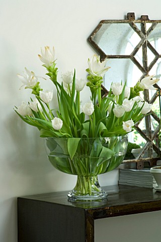 DESIGNERS_SUE_AYLETT_SUE_AYLETTS_HOUSE__LONDON_THE_LIVING_ROOM_WITH_BEAUTIFUL_WHITE_TULIPS_AND_GINGE