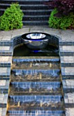 DAVID HARBER. WATER FEATURE: CHALICE WITH WATERFALL
