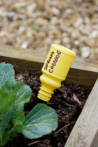 DESIGNER_CLARE_MATTHEWS_POTAGER_PROJECT__LABEL_MADE_OUT_OF_YELLOW_PLASTIC_BOTTLE