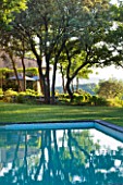 WACHTER HOUSE  FRANCE - VIEW OF THE HOUSE AND SWIMMING POOL