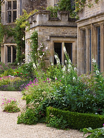 ASTHALL_MANOR__OXFORDSHIRE_BOX_HEDGING_IN_FRONT_OF_THE_MANOR