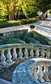 PROVENCE CHATEAU GARDEN DESIGNED BY MICHEL SEMINI  PROVENCE  FRANCE: