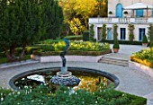 PROVENCE CHATEAU GARDEN DESIGNED BY MICHEL SEMINI  PROVENCE  FRANCE: