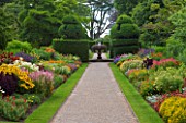 HERBACEOUS BORDER AT NYMANS  SUSSEX - THE NATIONAL TRUST