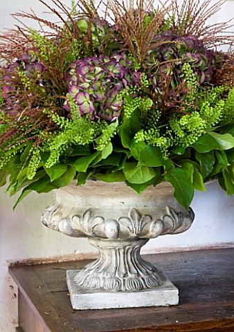 CHATEAU_DE_CHENONCEAU__FRANCE_A_FLORAL_DISPLAY_BY_FLORIST_DAVID_HOGUET_WITH_HYDRANGEAS_AND_GRASSES_F