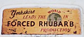 E OLDROYD & SONS, YORKSHIRE : OLD SIGN OUTSIDE ONE OF THE PICKIMG SHEDS