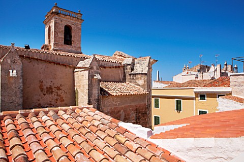 CIUTADELLA_MENORCA_SPAIN_EVELYNE_MANDEL_HOUSE__VIEW_OF_THE_CHURCH_AND_ROOFTOPS_OF_CIUTADELLA_FROM_TH