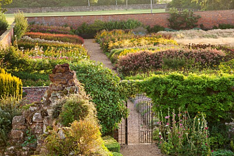 LAMPORT_HALL_NORTHAMPTONSHIRE_AERIAL_VIEW_OF_THE_WALLED_CUTTING_FLOWER_GARDEN_WITH_THE_ROCKERY_GARDE