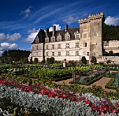 THE GREAT ORNAMENTAL POTAGER AT THE CHATEAU DE VILLANDRY  FRANCE