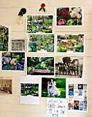 HENRIETTA COURTAULDS HOUSE, NOTTING HILL, LONDON: THE LAND GARDENERS - INSPIRATIONAL PICTURES ON THE OFFICE, SHED, STUDIO WALL