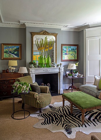 DESIGNER_BUTTER_WAKEFIELD_LONDON__THE_FRONT_ROOM_WITH_FIREPLACE_MIRROR_AND_EREMURUS